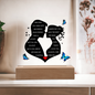 Meeting You Was Fate Acrylic Plague Nightlight