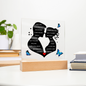 Meeting You Was Fate Acrylic Plague Nightlight