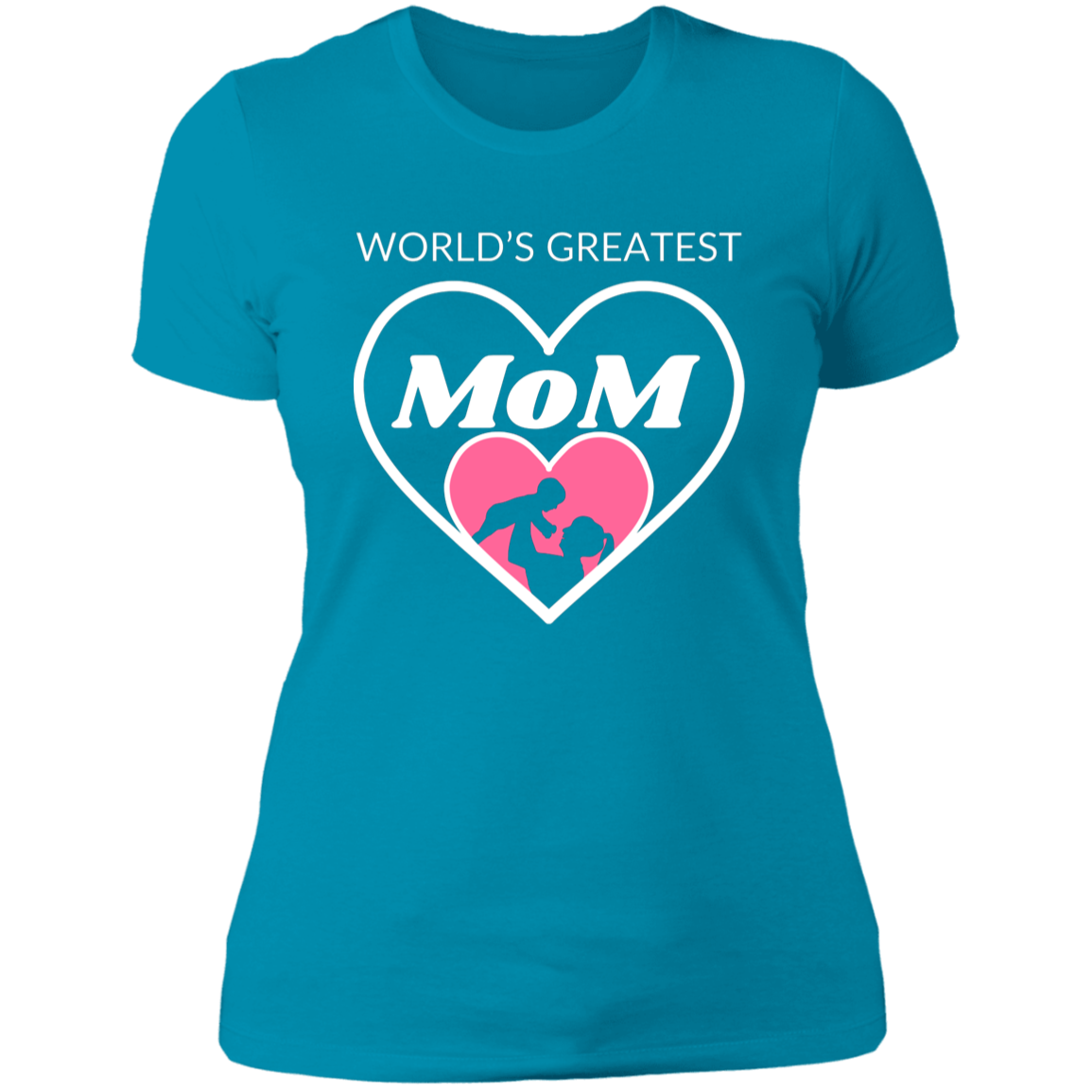 World's Greatest MOM Ladies' Cotton T-Shirt