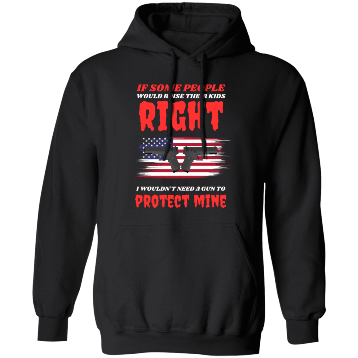 Pullover Hoodie For Parents - To Protect Mine