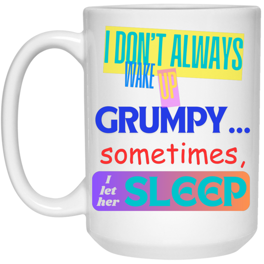 Funny Ceramic Mugs - Let Her Sleep