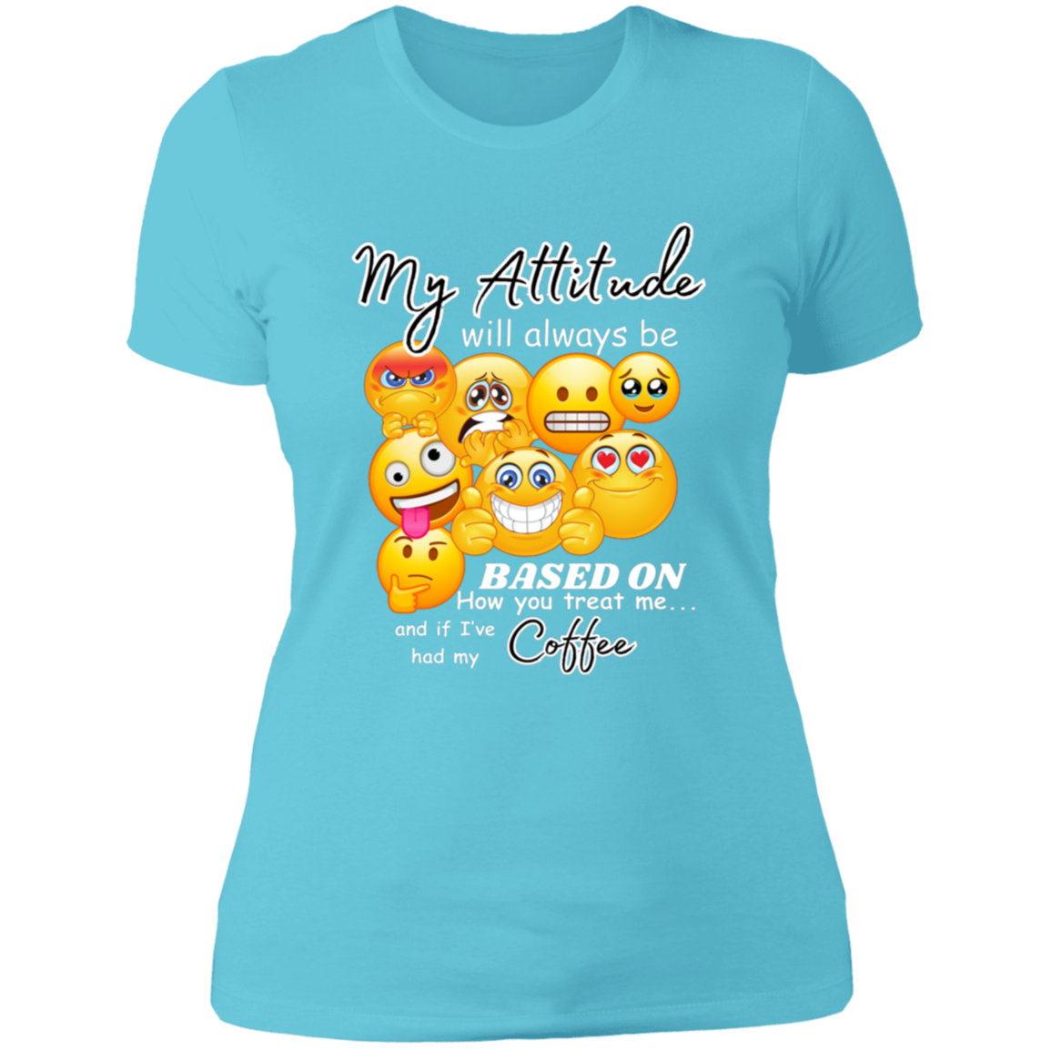 My Attitude Women's Cotton Tee