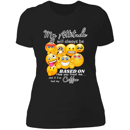 My Attitude Women's Cotton Tee