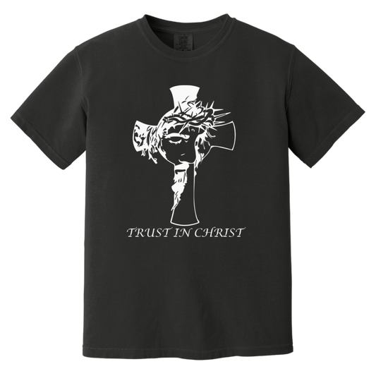 Trust In Christ Heavyweight Garment-Dyed T-Shirt