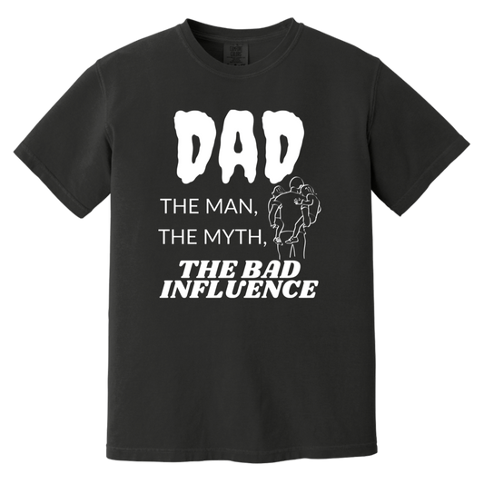 Dad, The Man Heavyweight Garment-Dyed T-Shirt