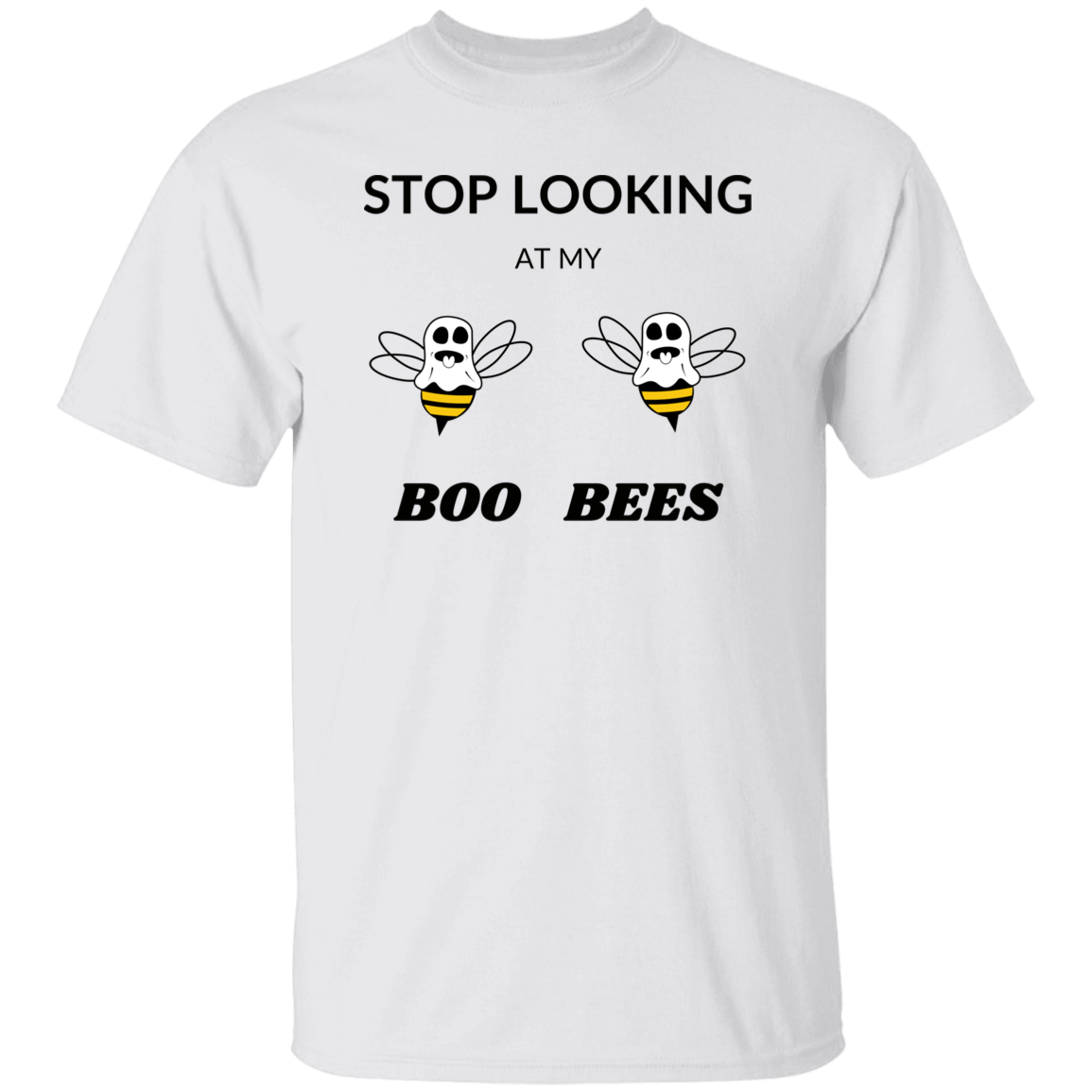 Halloween Tshirt Stop Looking At My Boo Bees