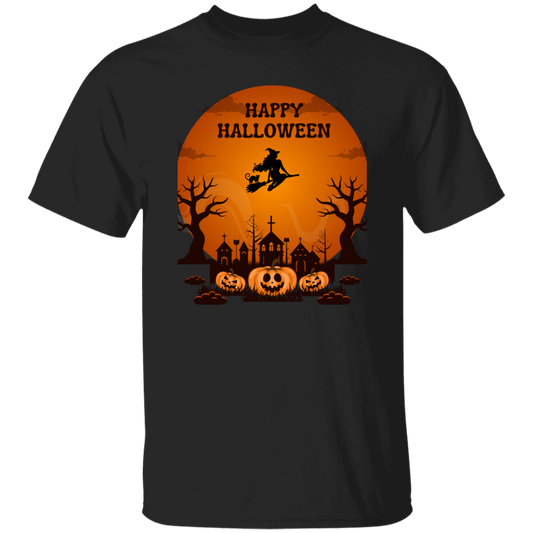 Halloween Tshirt Happy Halloween Scene