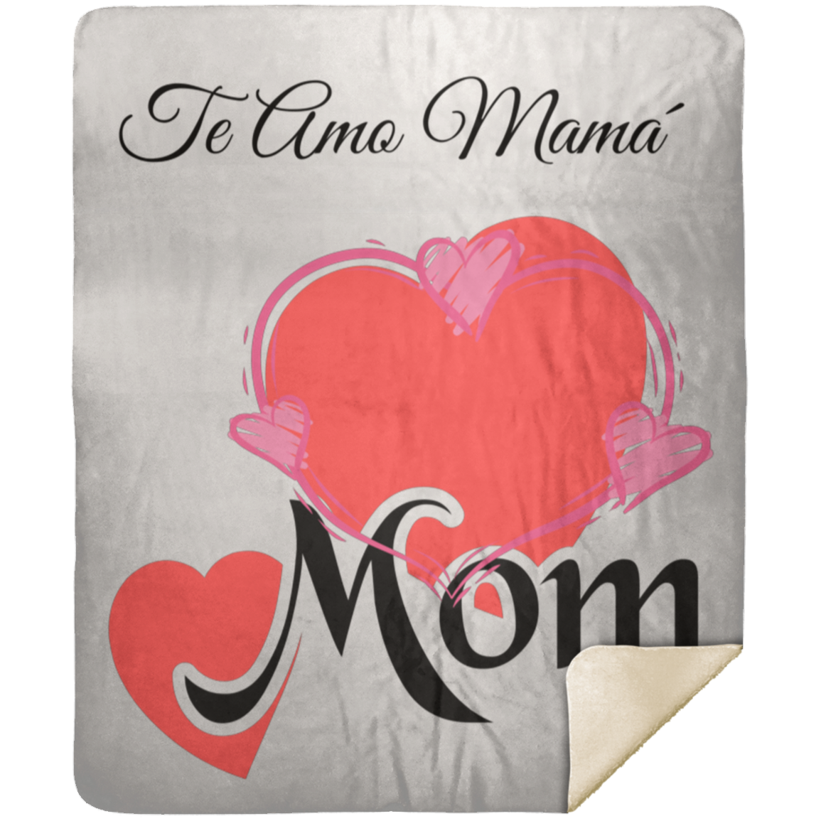 Sherpa Blankets For Mom - Te Amo Mama' Premium Sherpa Blanket 50x60