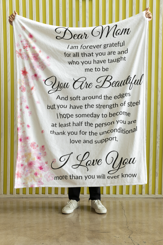 Sherpa Blankets For Mom - Dear Mom, I Am Forever Grateful Blankets